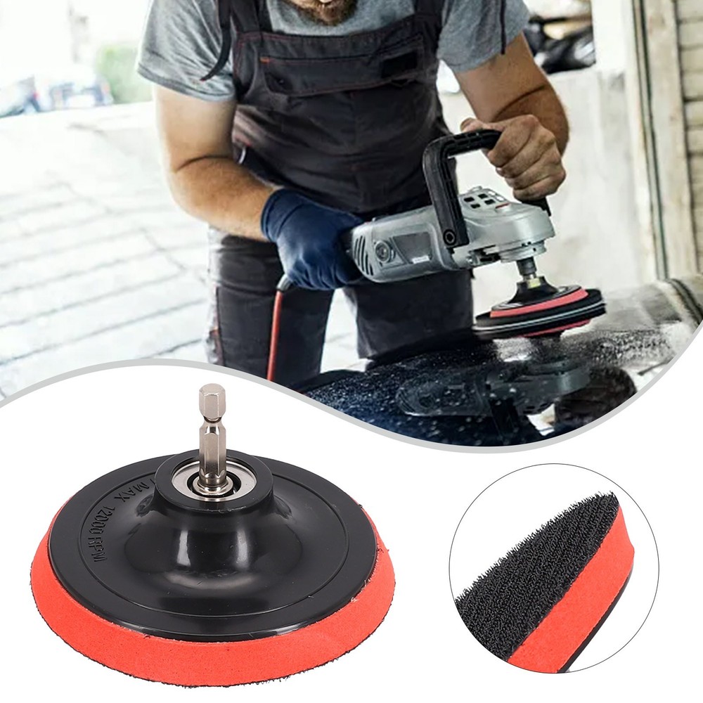 Buffing Pad For Sanding Discs Buffing Pad Replacement 4 Inch/100mm M10 Thread