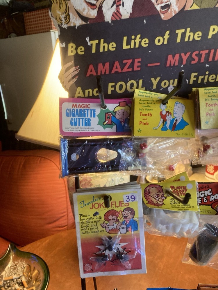 Vintage magic tricks puzzles games