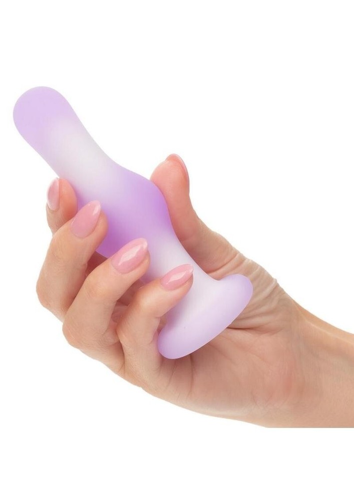 Lavender Haze Bulb Vibrating Probe Butt Plug