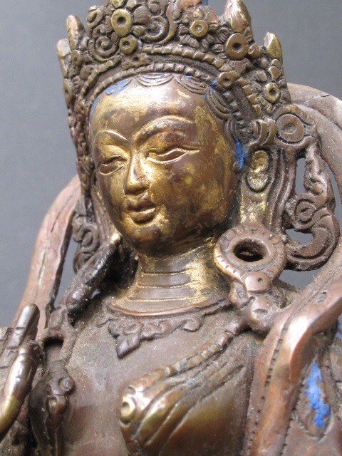Tara In Bronze From Tibet