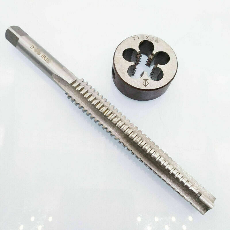 1set TR9 x 2mm Right hand Trapezoidal Tap and die Thread Threading Tool