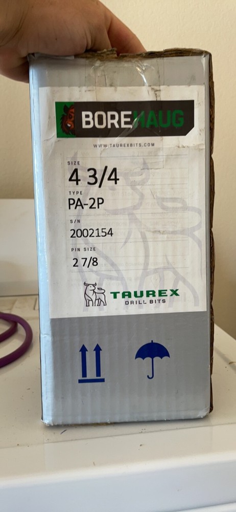 New in Box Taurex Drilling Bit 4 3/4