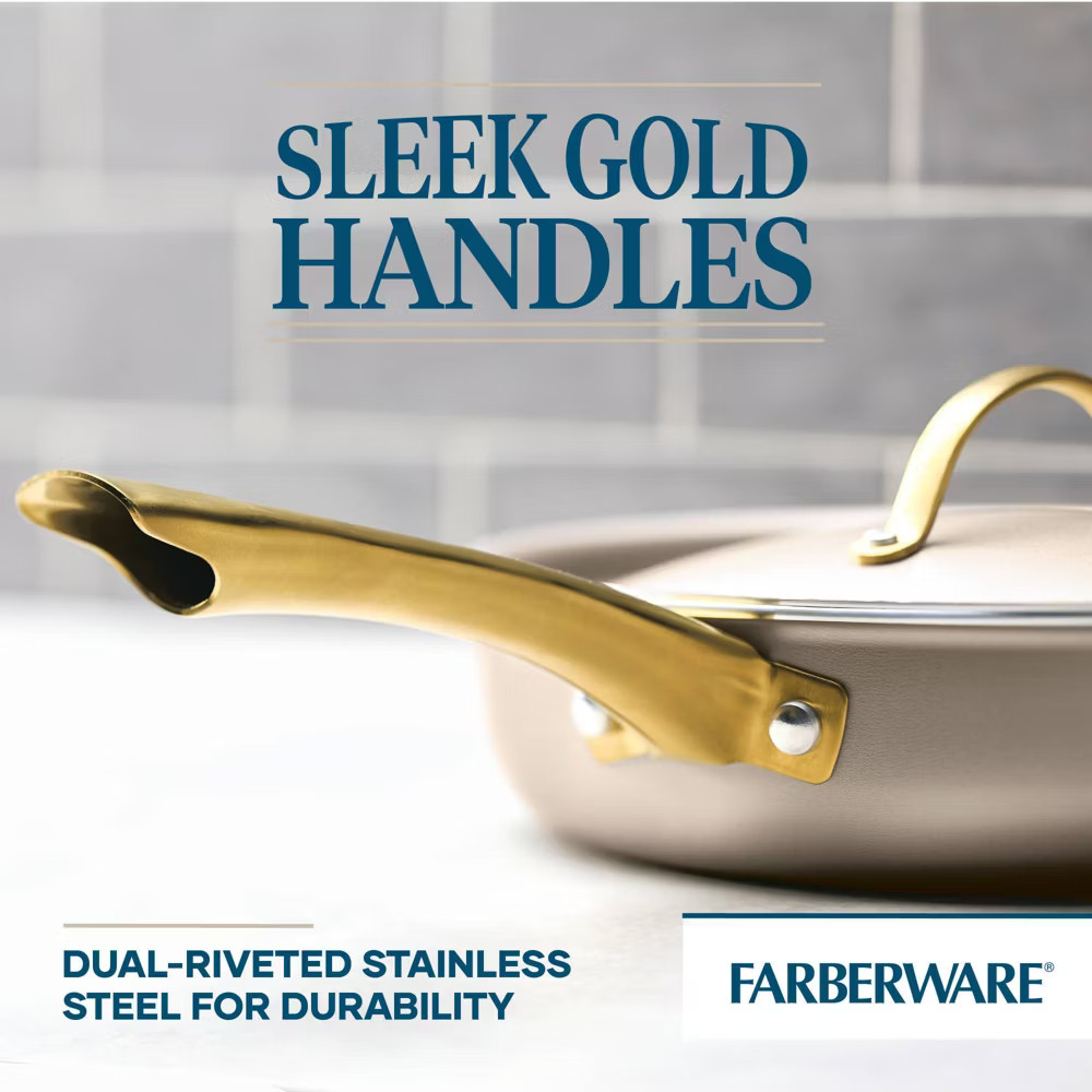 Farberware Radiant 2.75qt Nonstick Covered Saute Pan