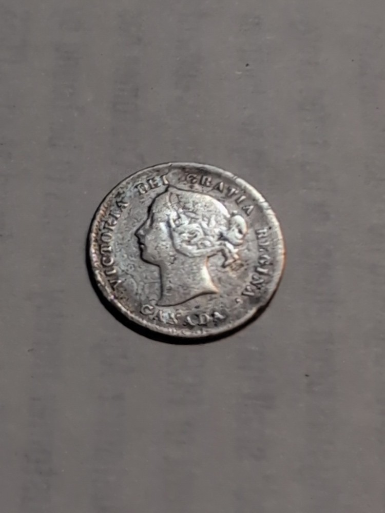 1898 Canadian 5 Cent Silver