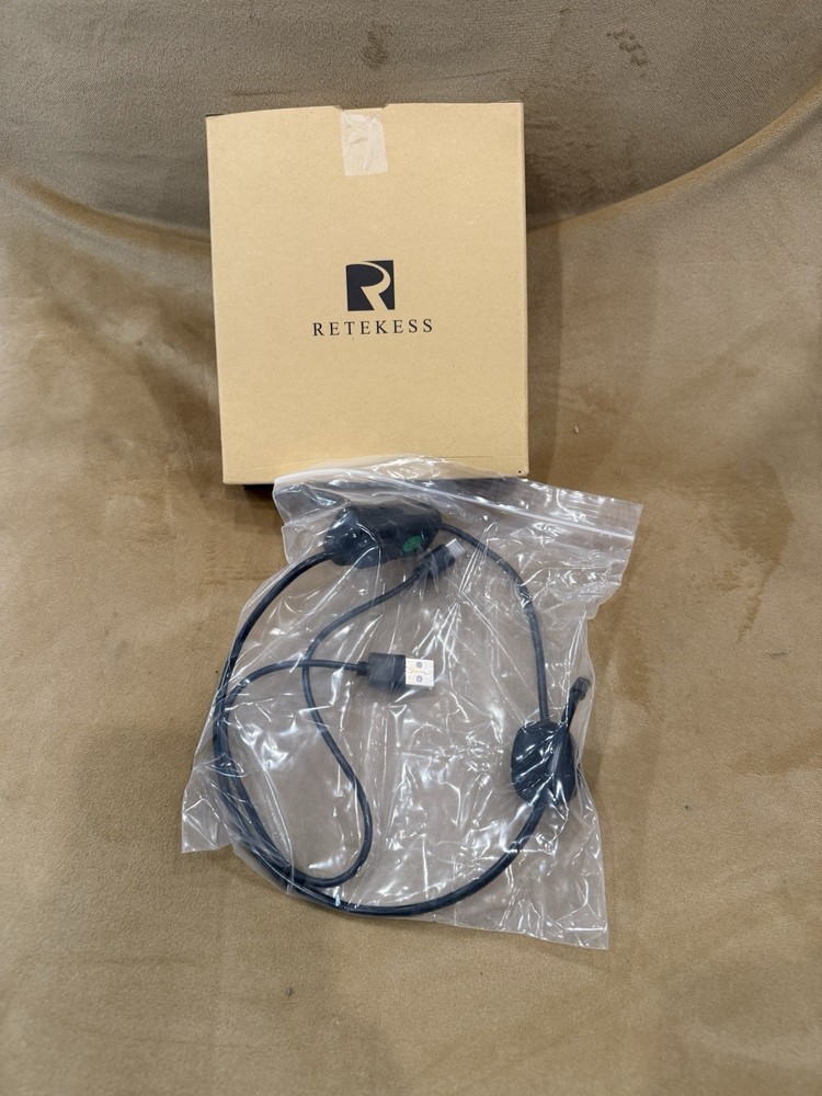 OPEN BOX! Retekess TR503 Tour Guide Wireless Microphone Headset FM Transmitter