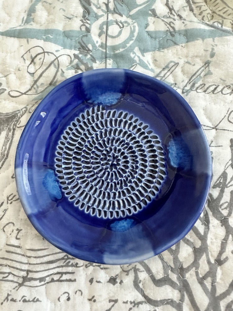 Garlic Ginger Grater Stone Ware Hand-Made