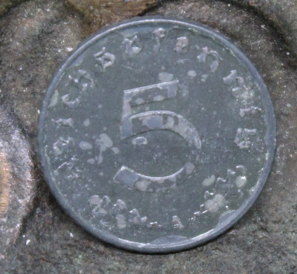 1940 A Germany 5 Pfennig