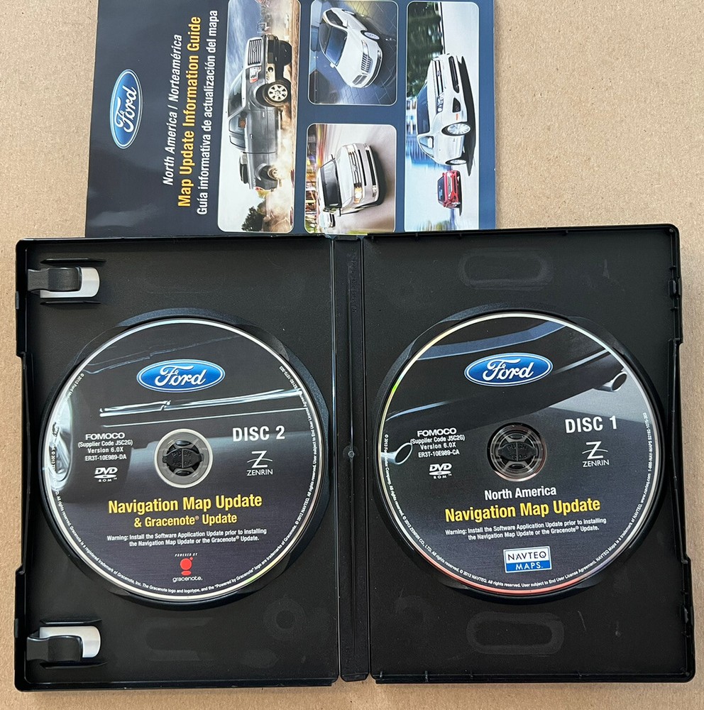 2011 Ford Fusion Software Application Update & Navigation Map Update V6.0X