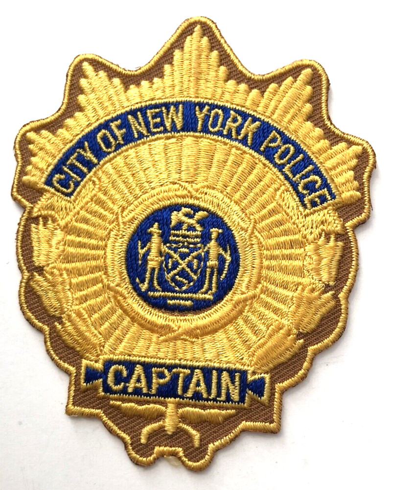 New York Police Dept Patch 3.5"