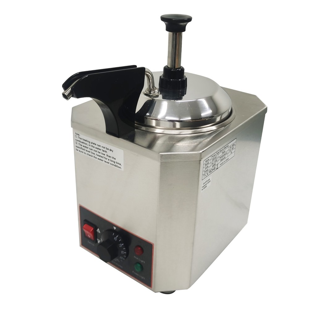 1L 110V Double Control Water-Barrier Heating Pump-Type Sauce Warmer Machine Tool