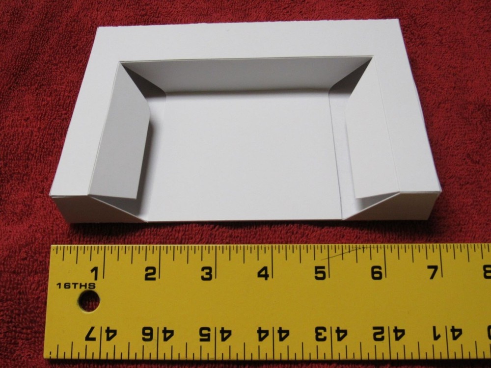 (2) Game Holders tray stabilizer cardboard insert New SNES Super Nintendo