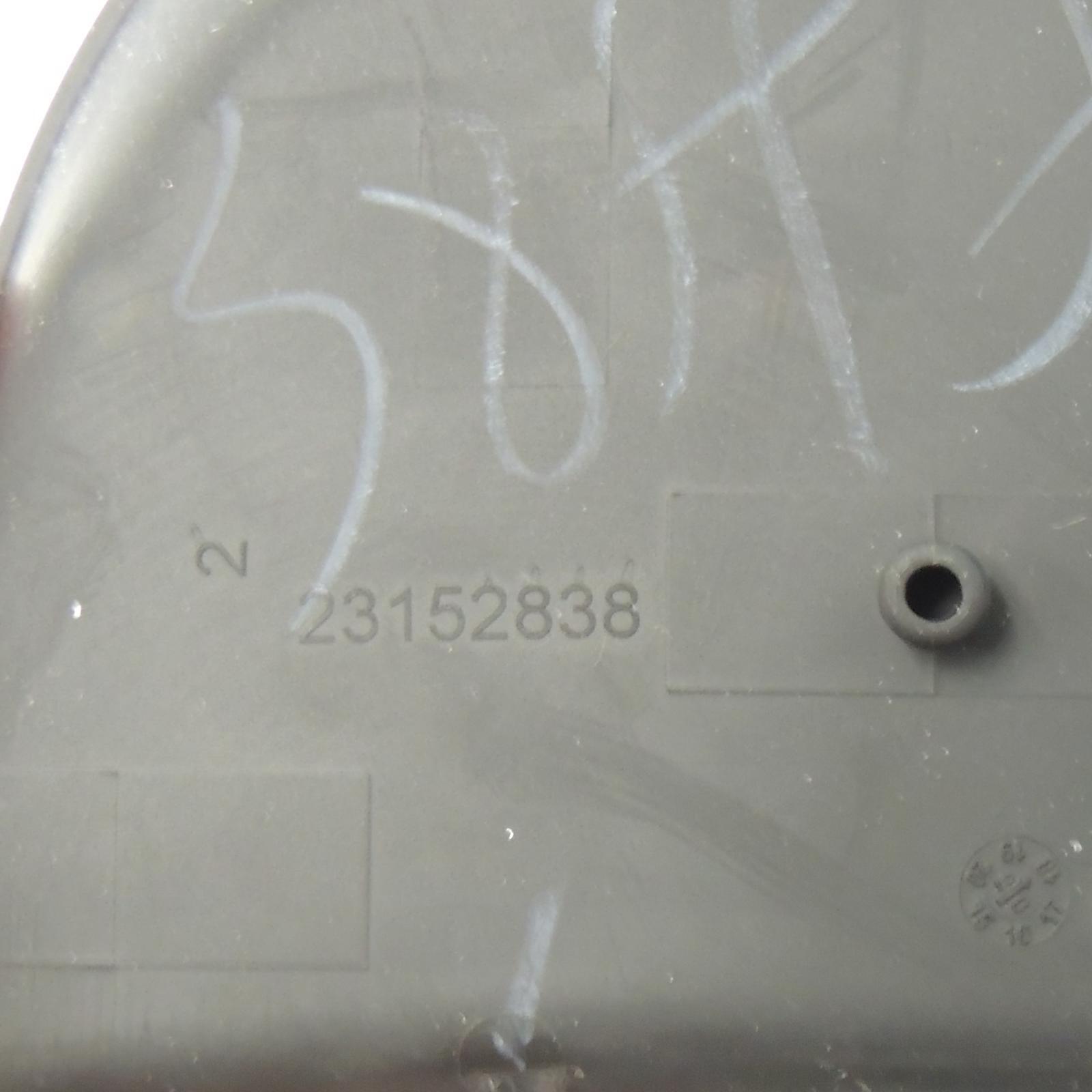 23473712 Front Floor Console Compartment Liner Jet Black OEM GM 2016-28 Malibu