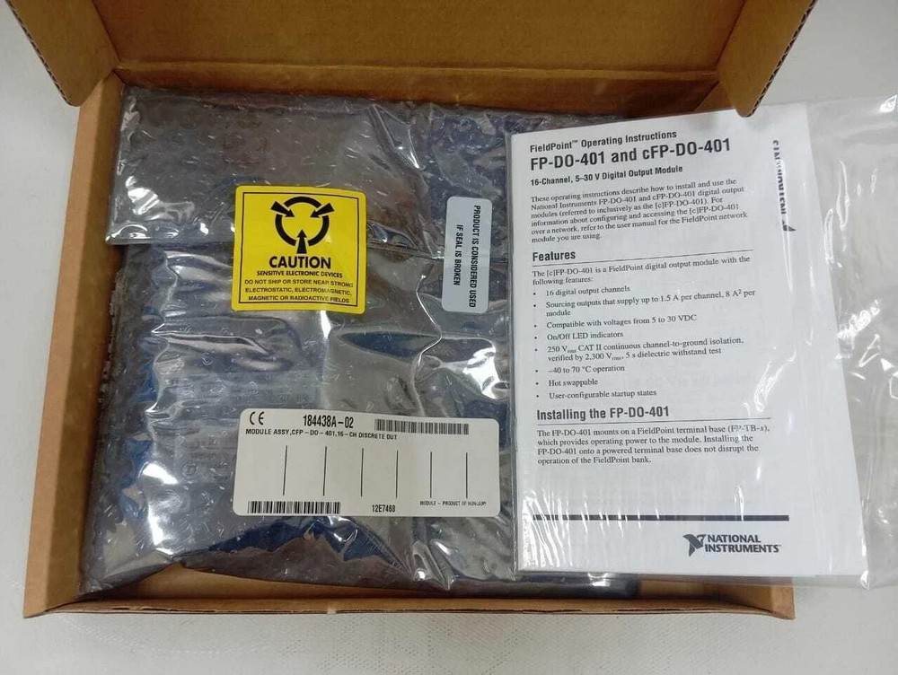 National Instruments / Digital Output Module / cFP-DO-401 / 184438A-02