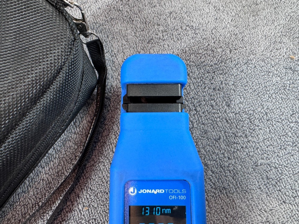 Very Clean - Jonard Tools OFI-100 Advanced Optical Fiber Identifier Tool