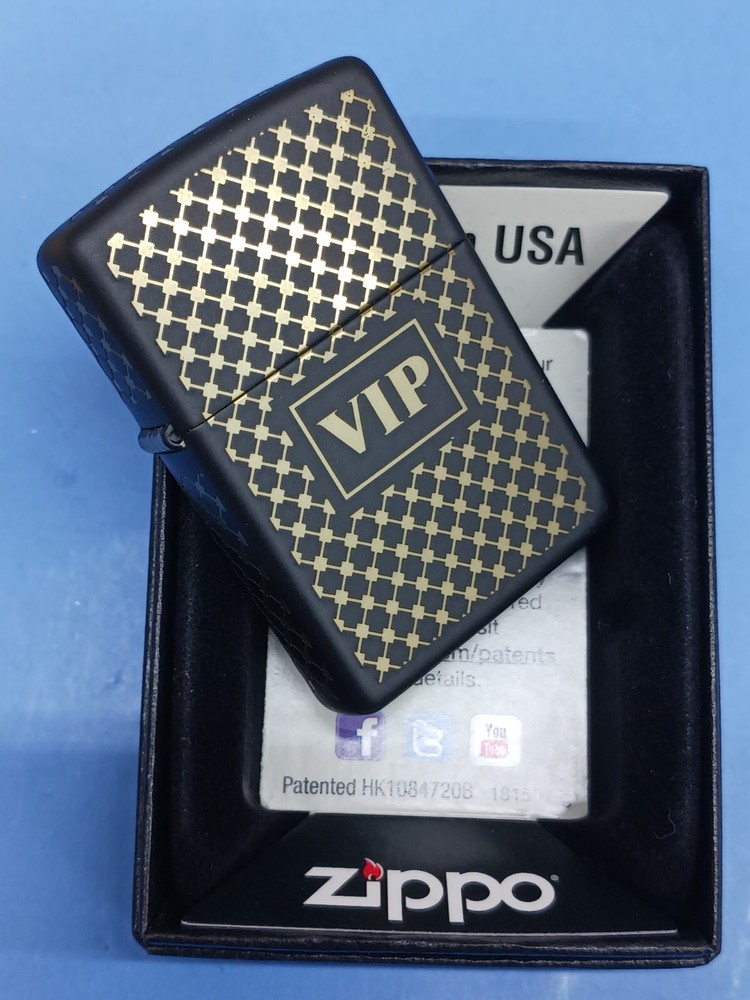 Zippo 28531 VIP Black Matte