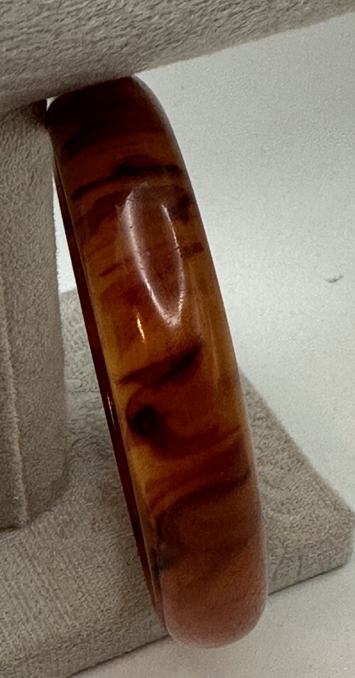 Vintage BAKELITE Root Beer Bracelet Tested