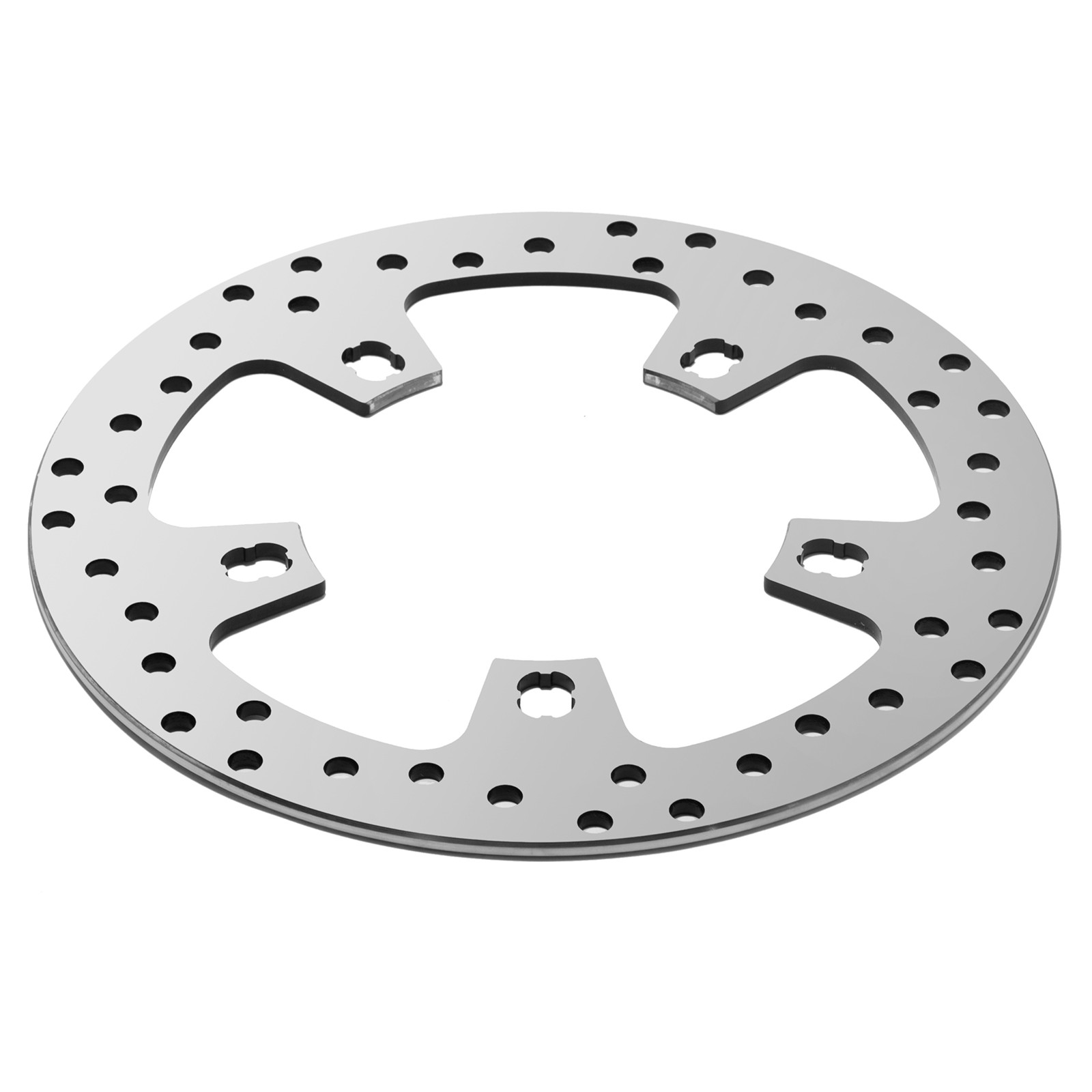 Polished Front Brake 11.5" Enforcer Rotors Bolts for Harley 2000-2007 Road Glide