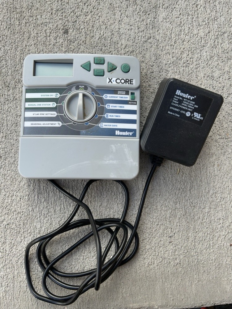 Hunter X-Core XC800i 8-Station Zone Sprinkler Irrigation Timer Controller Indoor