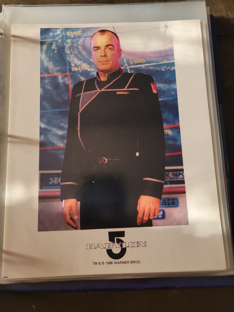 12 Different 8x10 Babylon 5 Characters photos