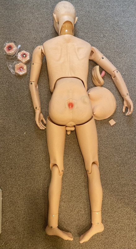 GERIATRIC TRAINING FULL BODY NURSING MANNEQUIN