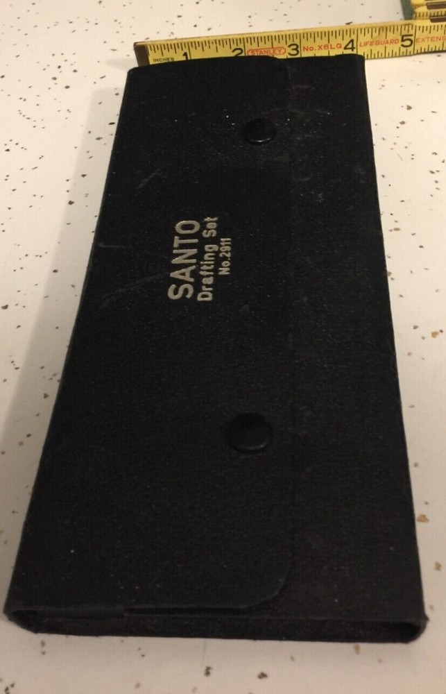 Vintage Santo Drafting Tool Set #2911 Germany MISSING SOME
