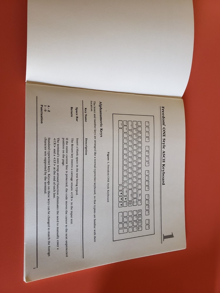 VINTAGE Liberty Terminal Keyboard