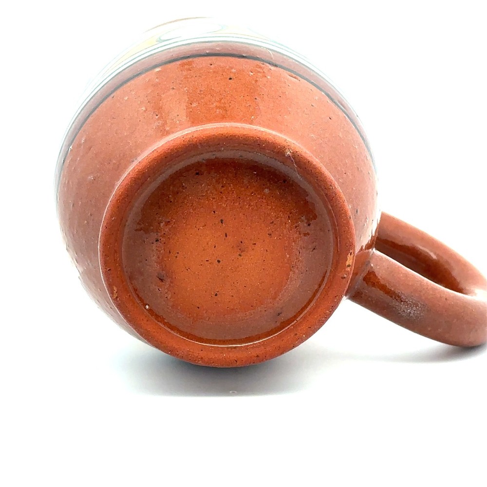 Panama Coffee Cup Pottery Hand-Painted