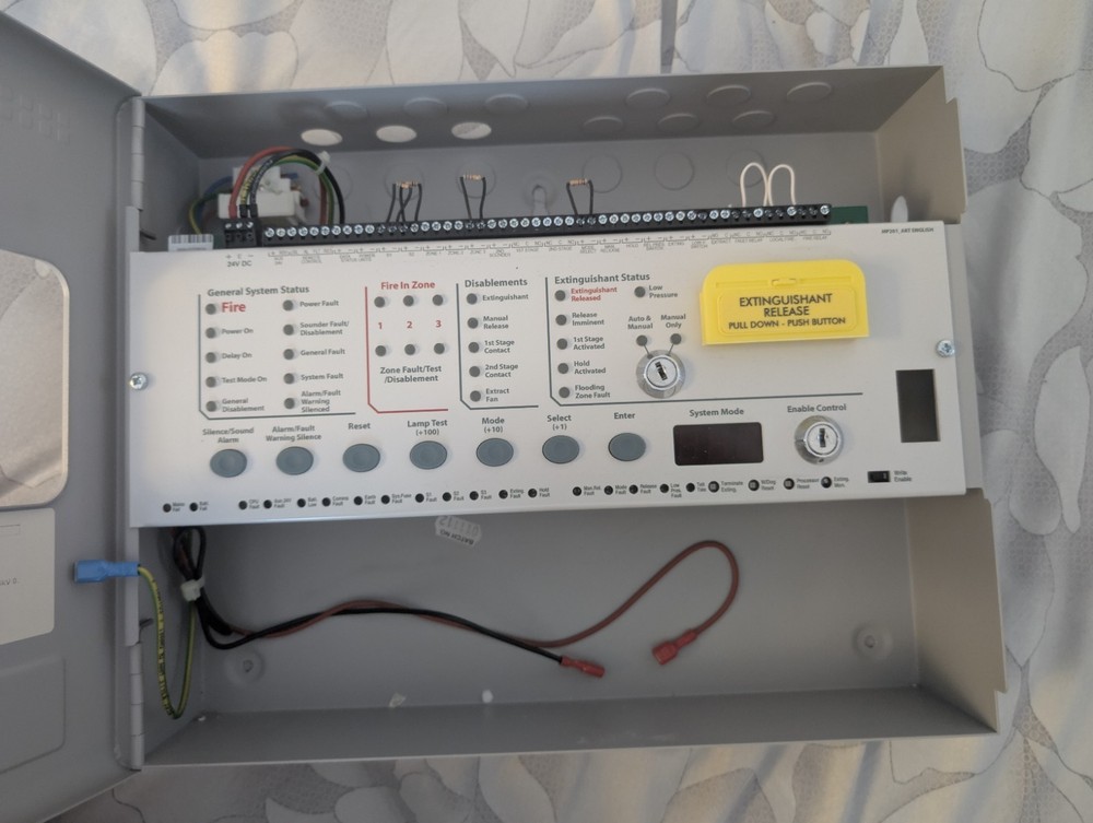 KIDDE 3 ZONE FIRE CONTROL UNIT
