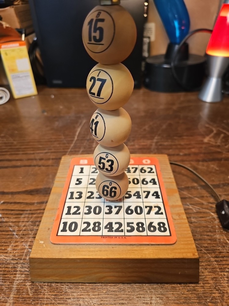 Love Bingo Table Lamp.