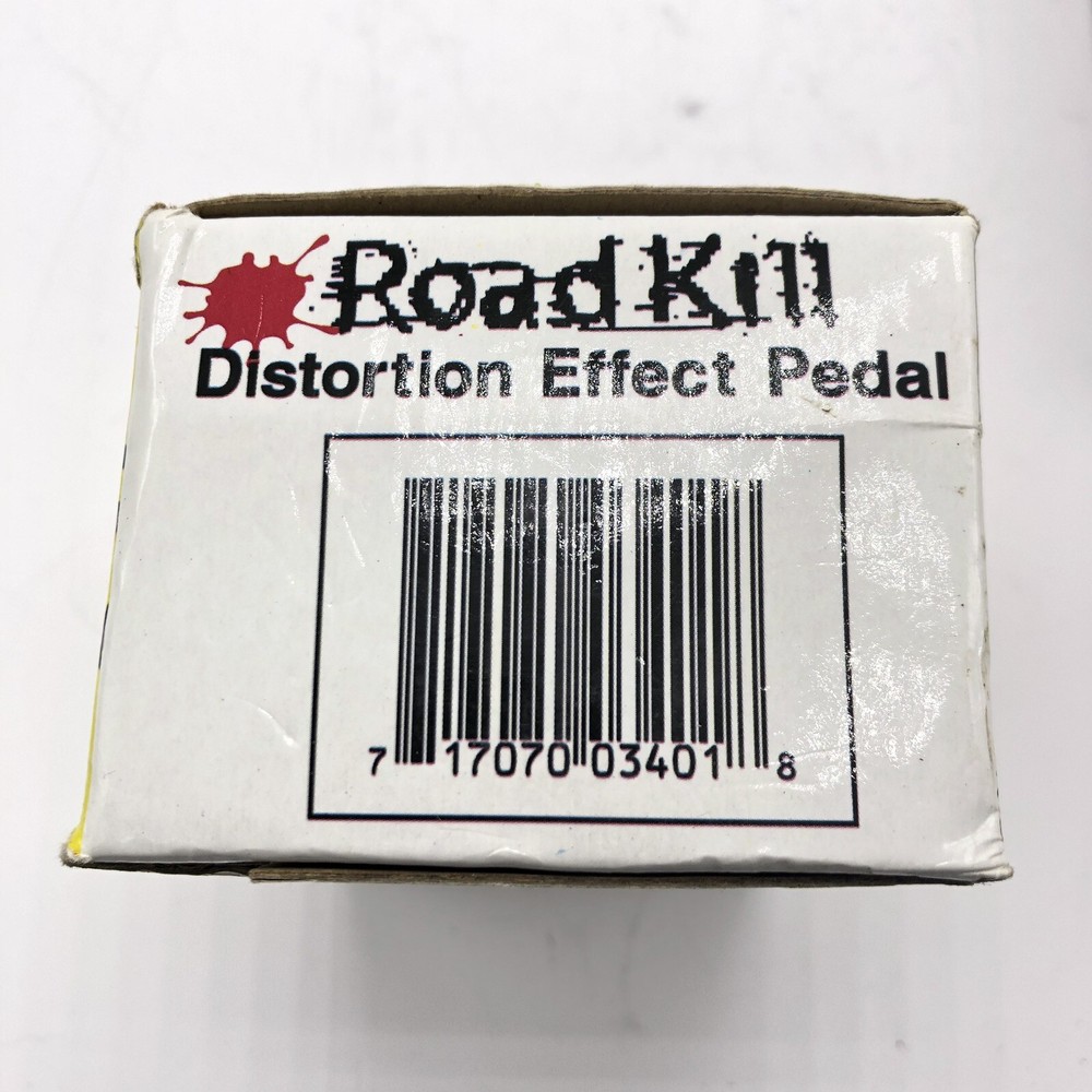 Road Kill Distortion Effect Pedal