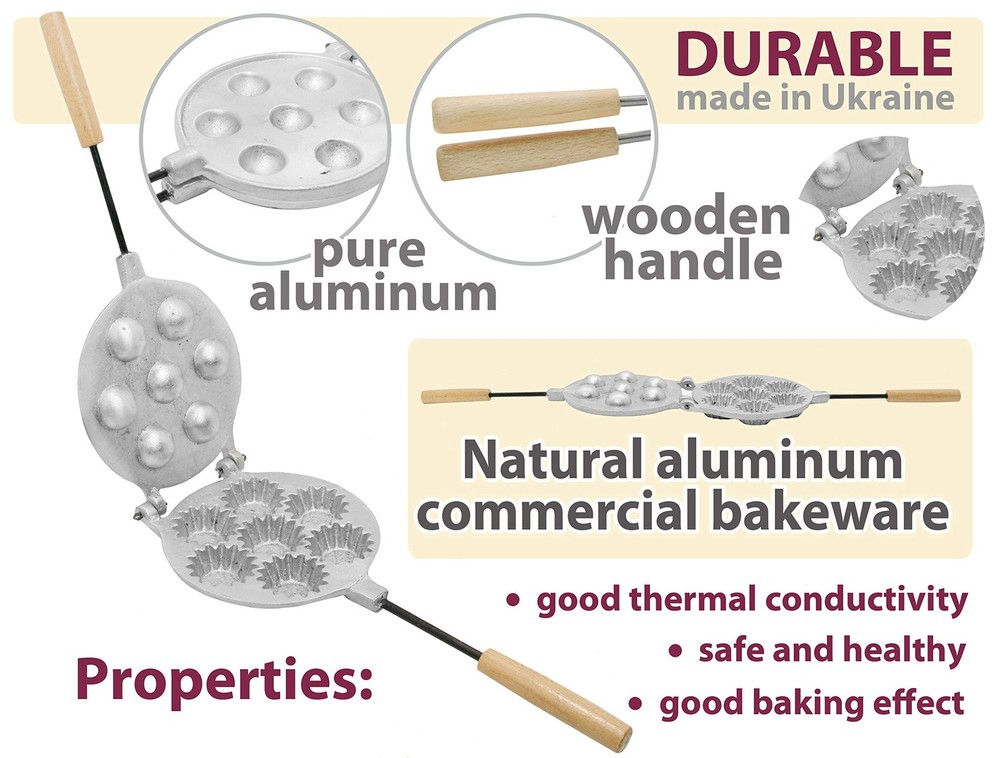 Cupcake maker Cake Mini Muffins Open Pies Cookie Maker round form Baking bask...