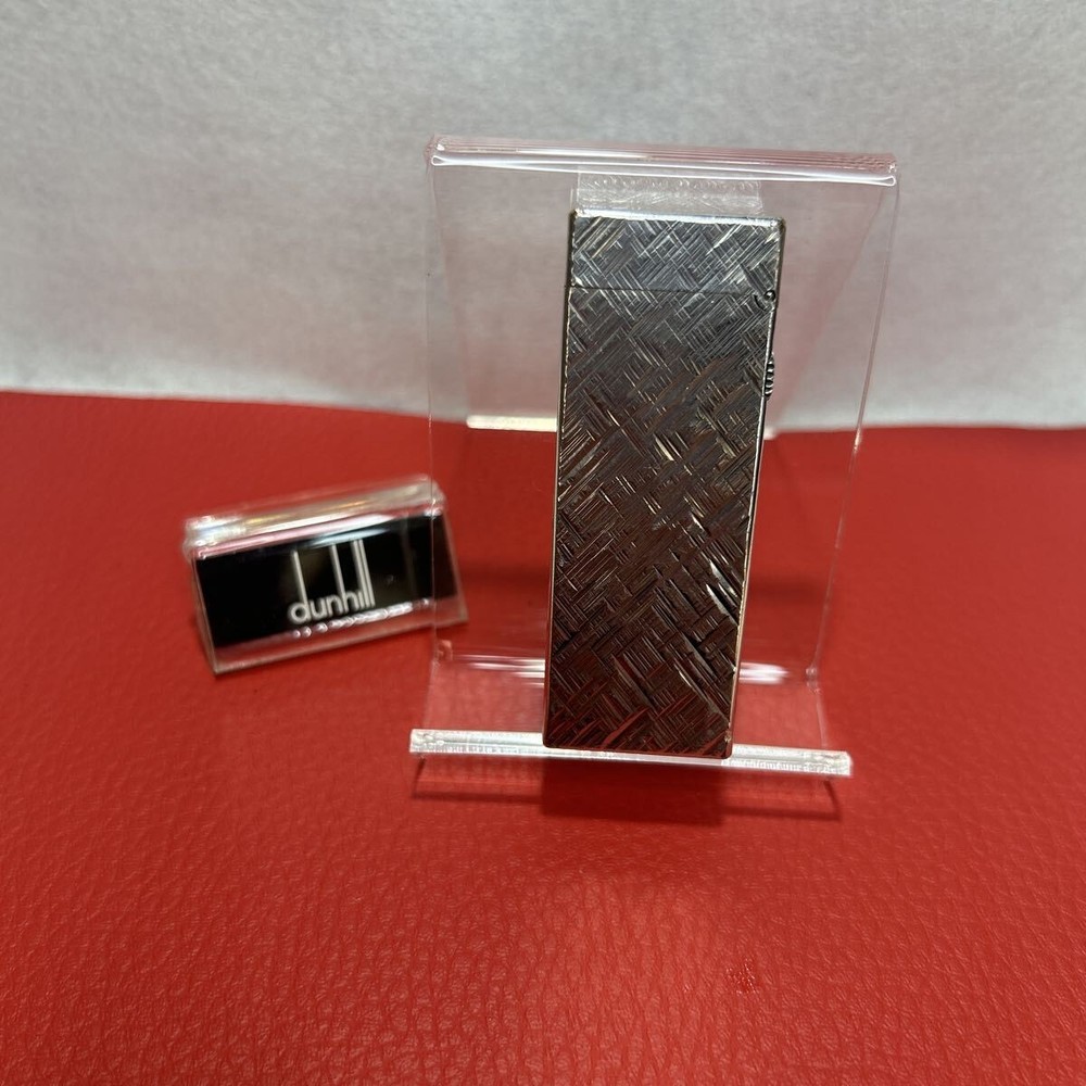 Overhauled Dunhill Rollagas lighter Silver d mark without box