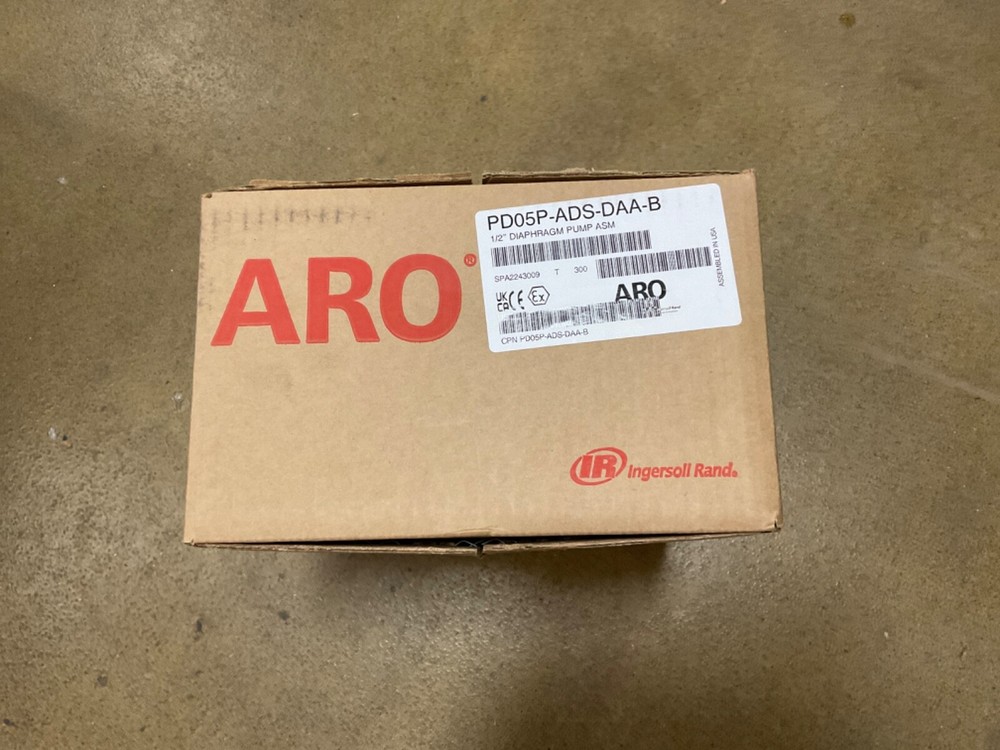 NEW ARO Pump Assy, 1/2", PD05P-ADS-DAA-B DIAPHRAM PUMP