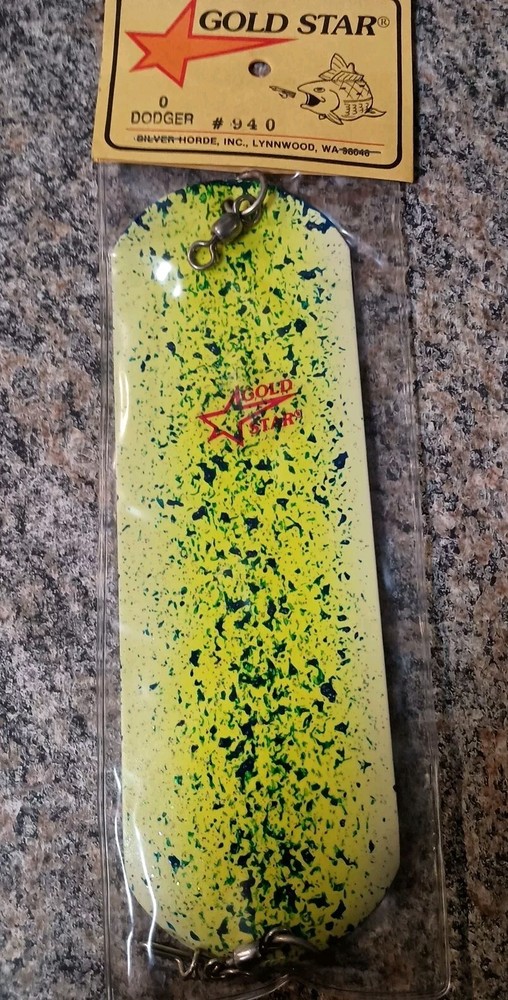 Gold Star Size 0  Dodger #940 Trolling Dodger NEW