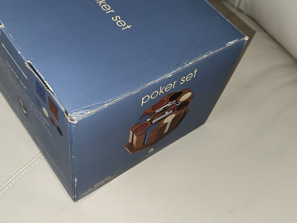 Open Box, In Box, Michael Graves Design Poker Set - PLEASE READ