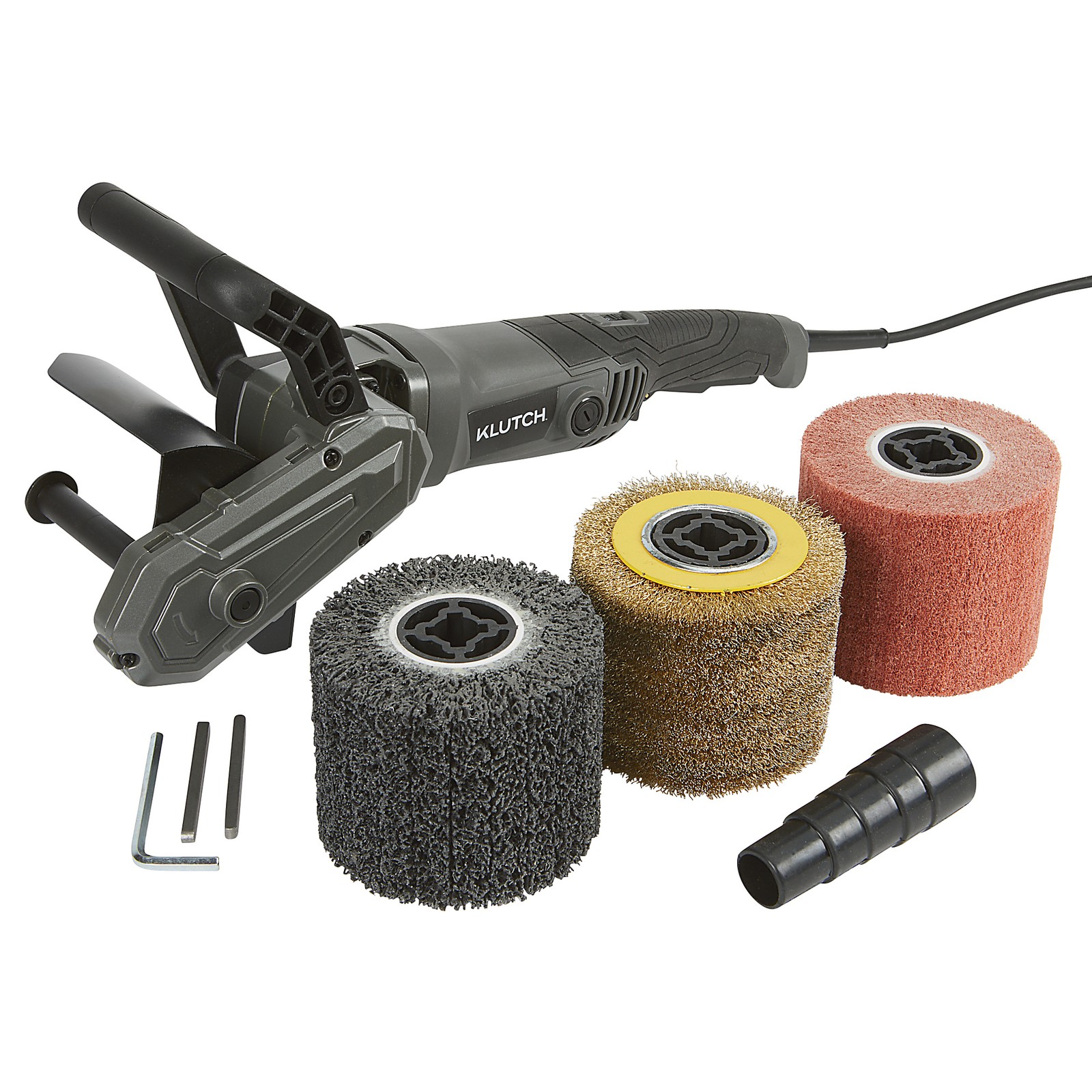 Klutch Electric Surface Conditioning Tool to Prep Metal to Paint, 11 Amps