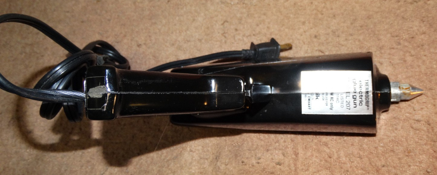 Bostich THERMOGRIP Model #207 160 watt Hot Melt Glue Gun Like Nu in case VGWC