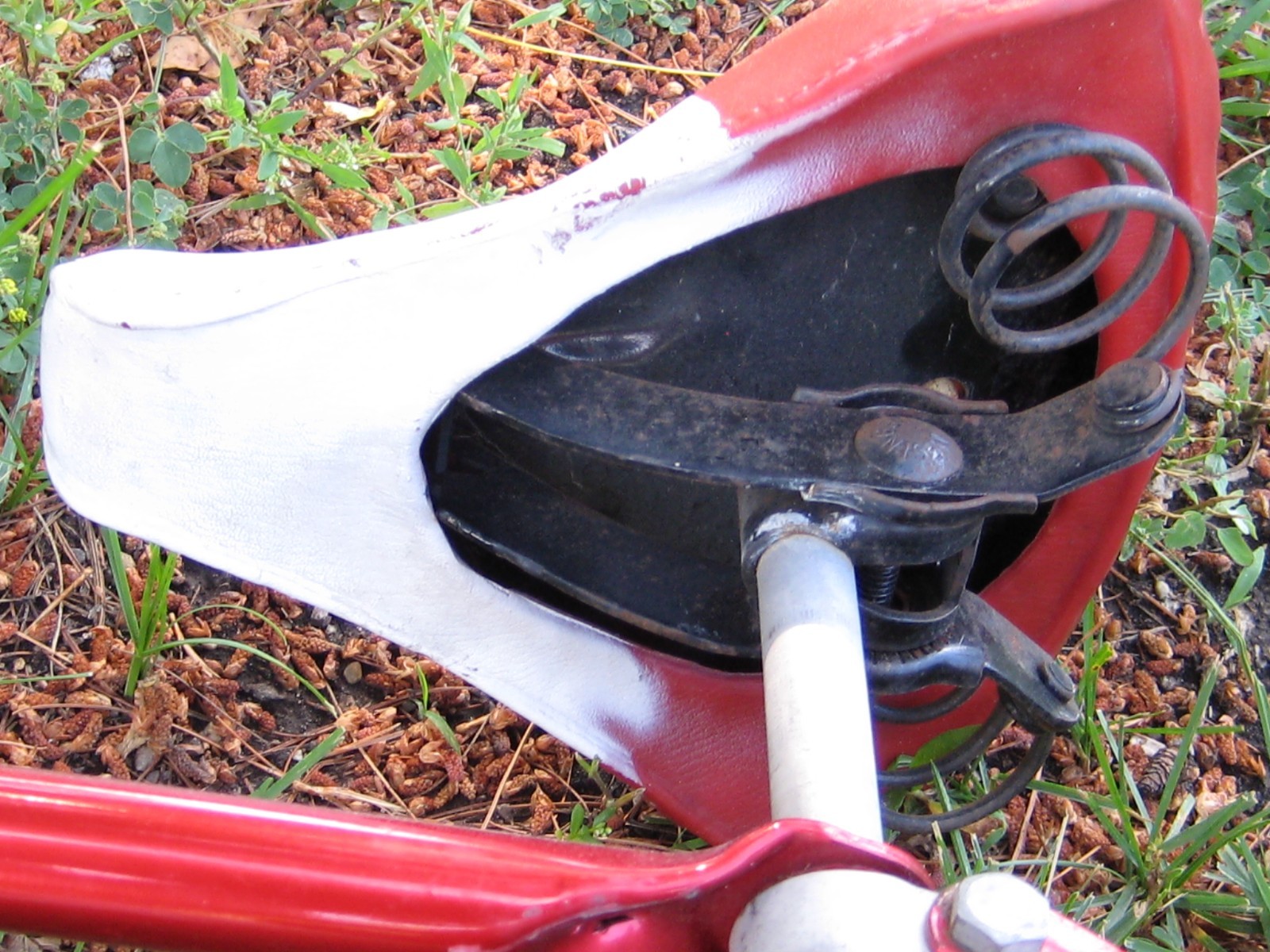 Vintage Schwinn Red Pixie Kids Bike Bicycle Original needs tires