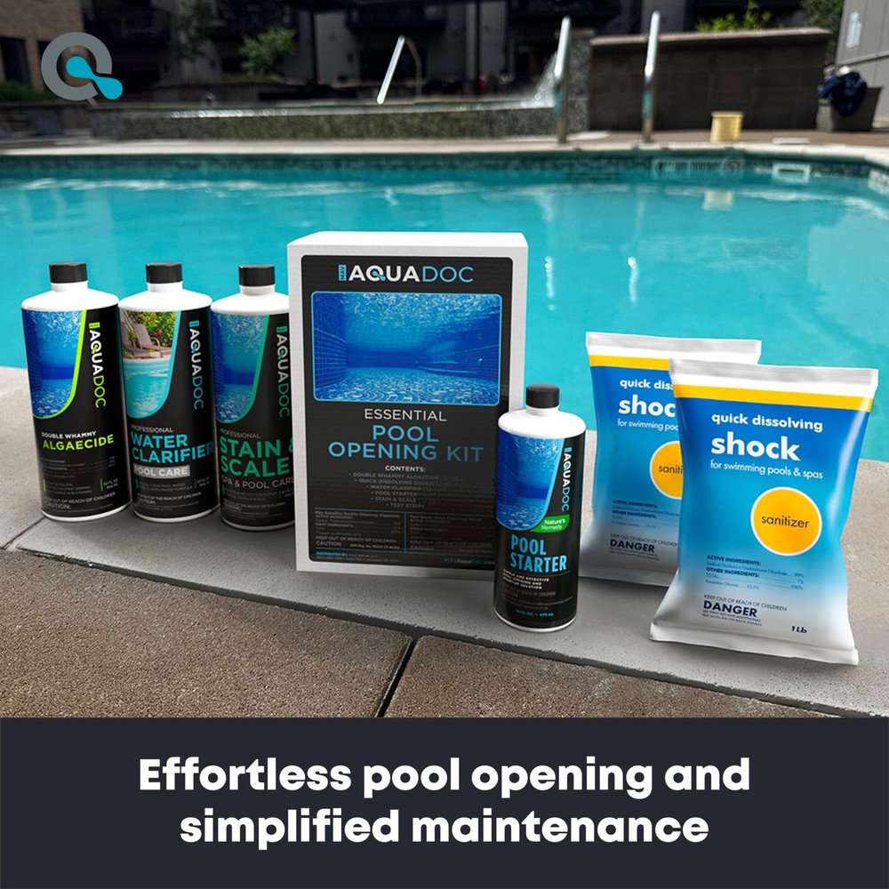 Pool Opening Kit - Starter for Inground & Above Ground White