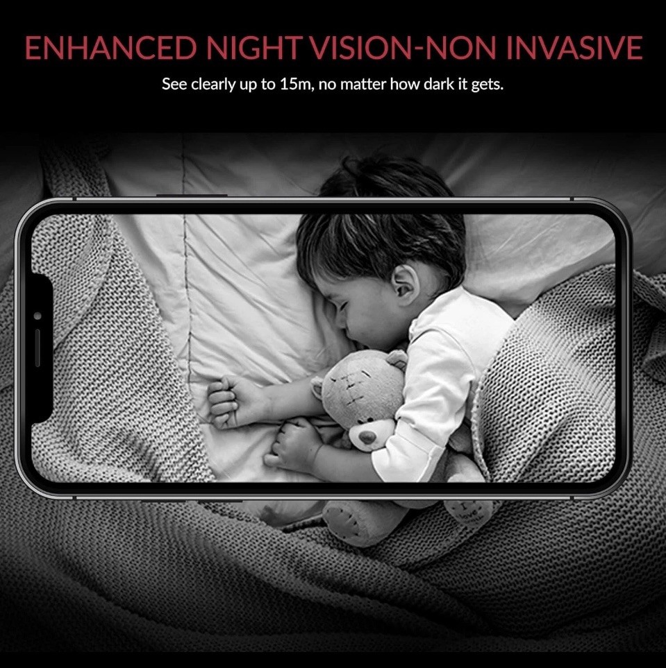 YI Pro 2pc Home Camera 2K Wireless IP Security Surveillance System Night Vision