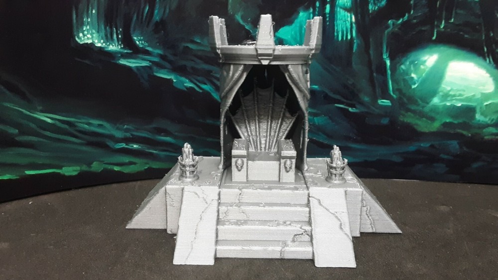 Lich's Warlock's Throne 28mm Scale Dungeons & Dragons Scatter Terrain