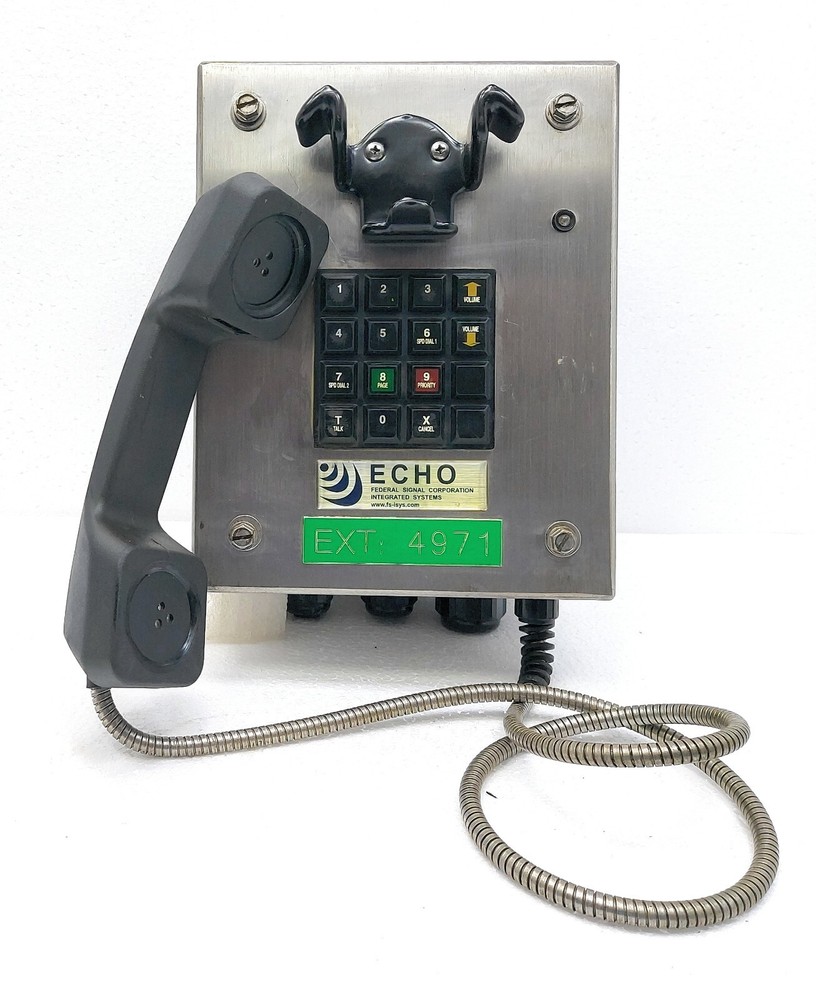 Federal Signal E2-HND-4X EXT:4971 Intercom Station