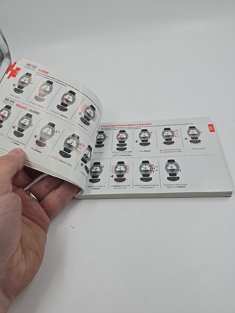 Tissot Racing-T Touch Users Manual