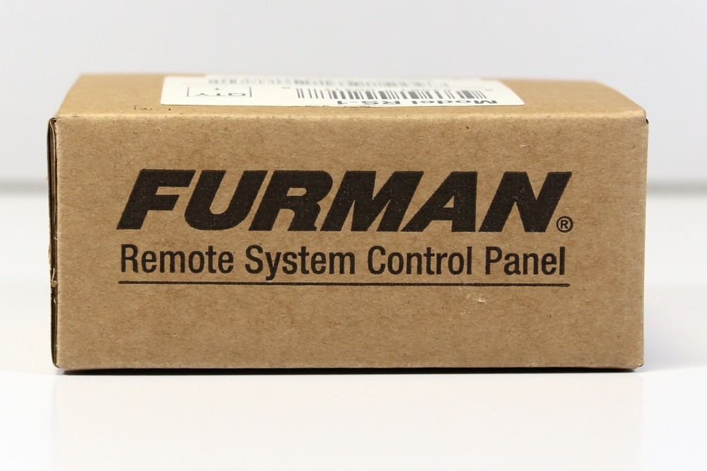 Furman RS-1 Maintained Contact Remote Control Panel New