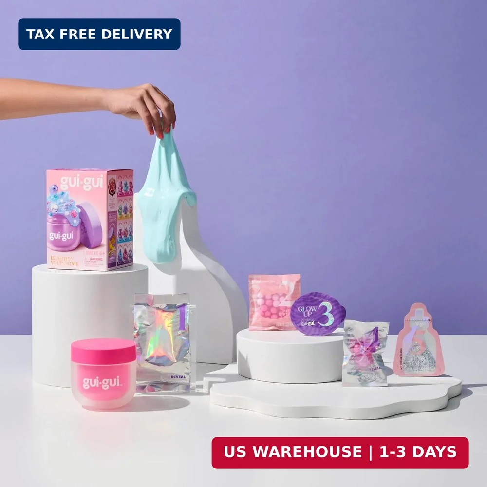 GUI GUI Slime Kit - Scented Slime 1 Pack - 5 Step DIY Process to Customize Your