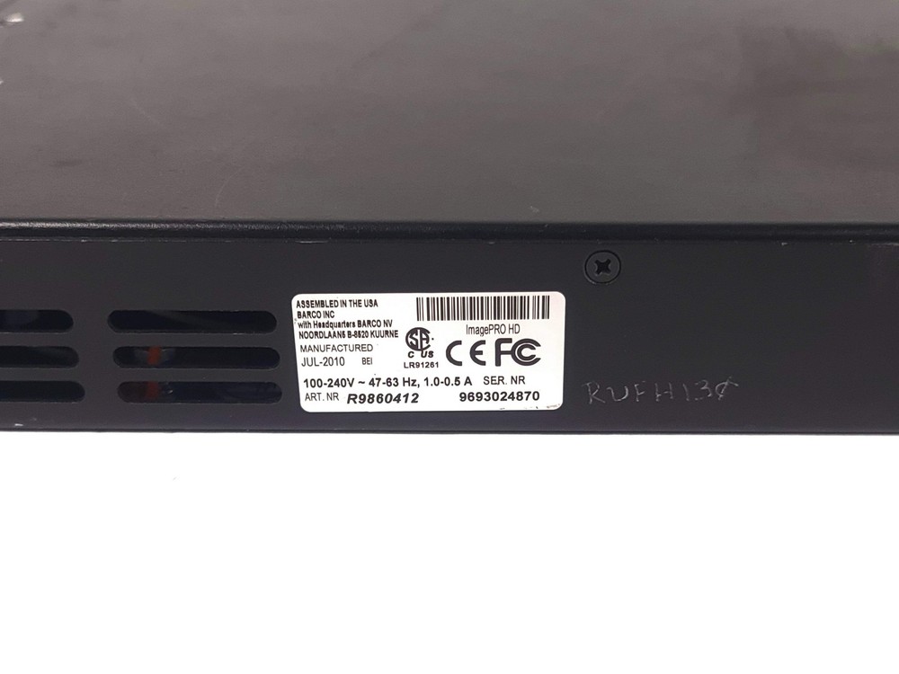 Barco R9860412 ImagePro HD Multi-Format Processor(C2023-10)