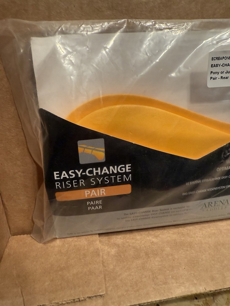 Wintec Bates Easy Change Riser System. Pair - Pony Or Jump Riser. Rear 8 mm.