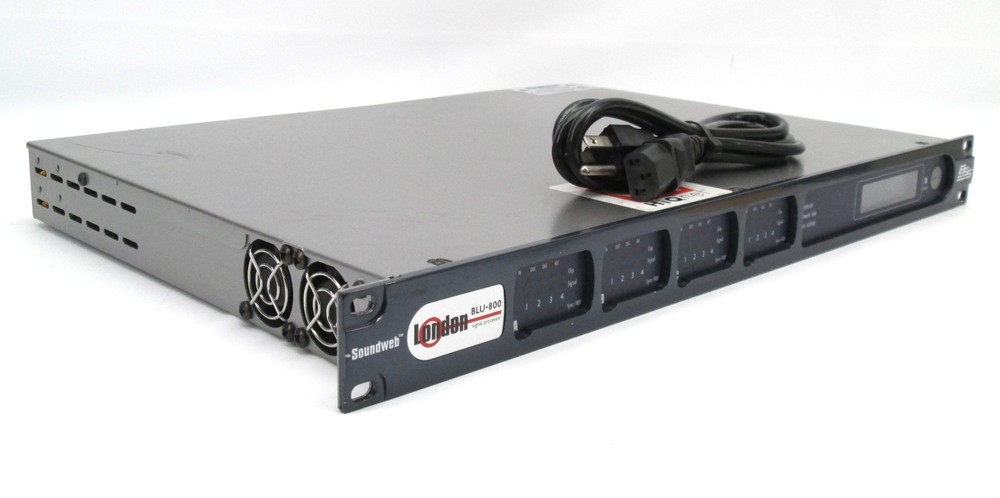 BSS Soundweb BLU-800 Signal Processor with BLU link and CobraNet