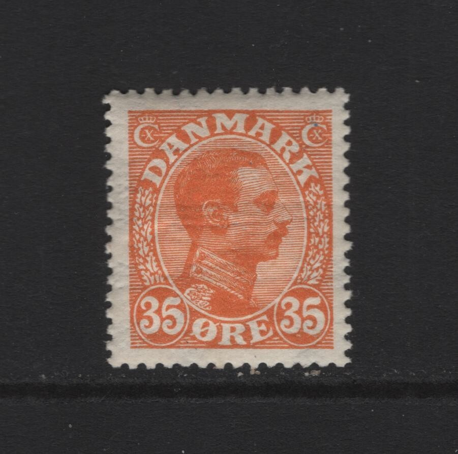 DENMARK SC#114 -- MH, VF --