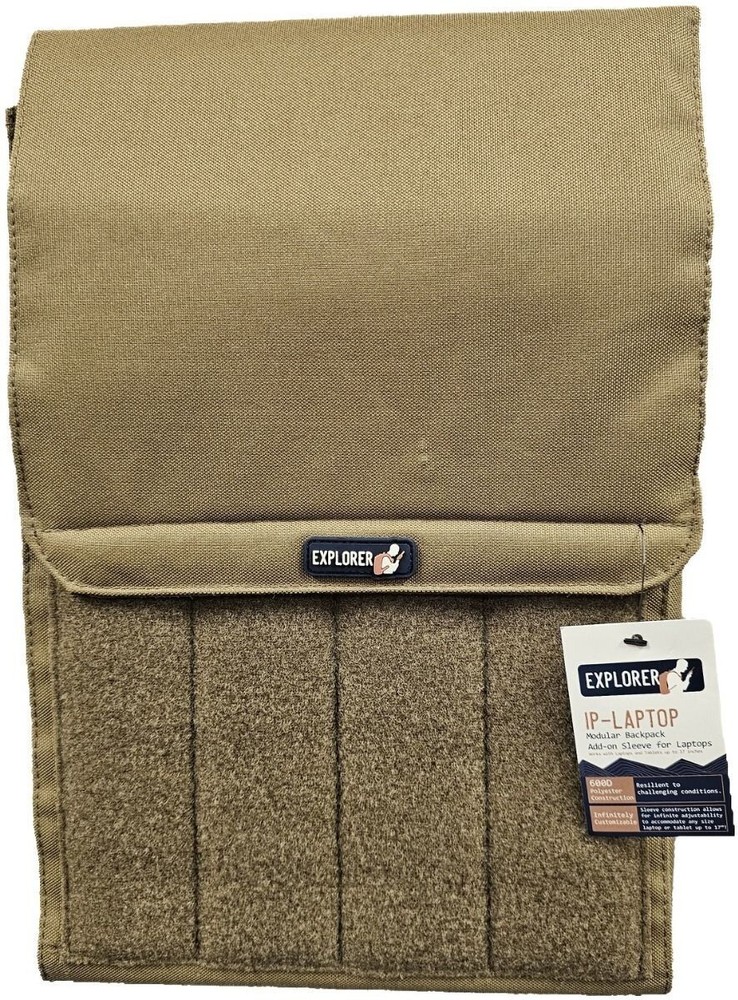 Explorer IP-LAPTOP Modular Backpack Add-on Sleeve for Laptops